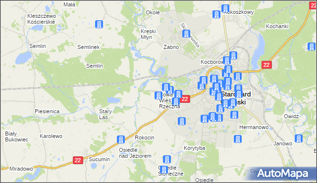 mapa Nowa Wieś Rzeczna, Nowa Wieś Rzeczna na mapie Targeo