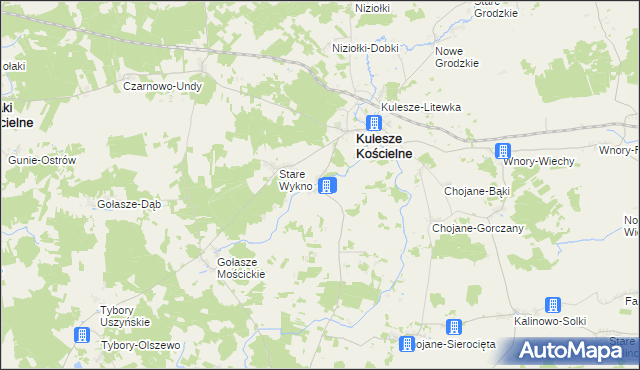 mapa Nowe Wykno, Nowe Wykno na mapie Targeo