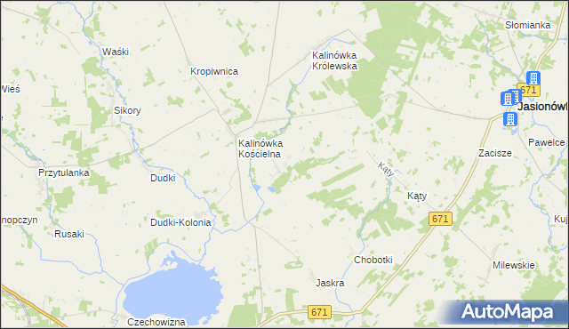 mapa Ogrodniki gmina Knyszyn, Ogrodniki gmina Knyszyn na mapie Targeo