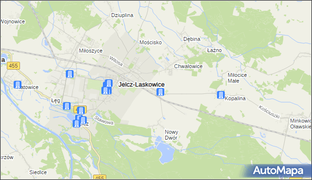 mapa Piekary gmina Jelcz-Laskowice, Piekary gmina Jelcz-Laskowice na mapie Targeo