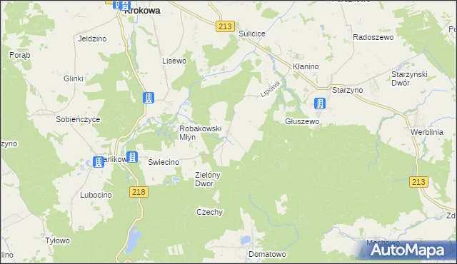 mapa Połchówko, Połchówko na mapie Targeo