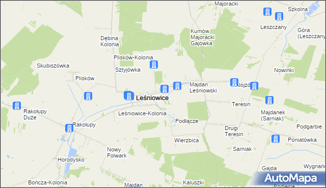 mapa Politówka, Politówka na mapie Targeo