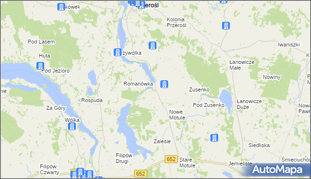 mapa Przystajne, Przystajne na mapie Targeo