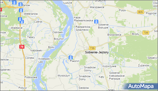 mapa Radwanków Królewski, Radwanków Królewski na mapie Targeo