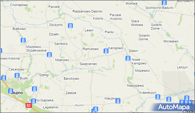 mapa Ramutówko, Ramutówko na mapie Targeo