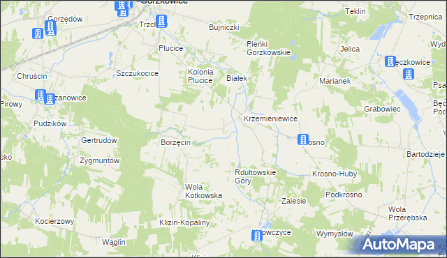 mapa Rdułtowice, Rdułtowice na mapie Targeo