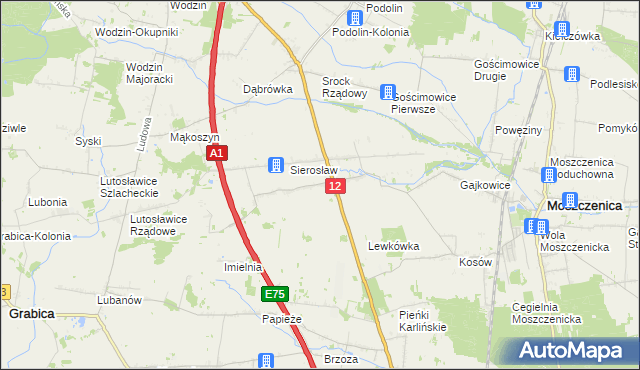 mapa Rękoraj, Rękoraj na mapie Targeo