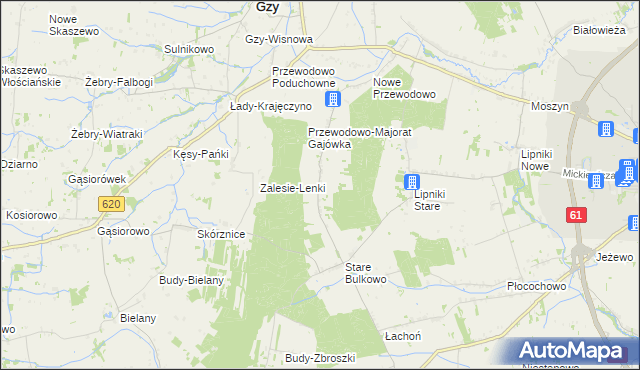 mapa Sisice, Sisice na mapie Targeo