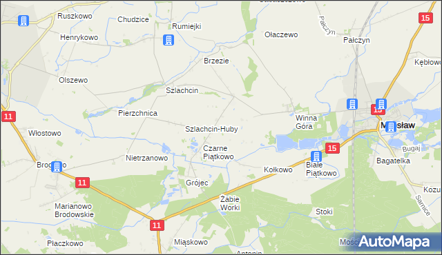 mapa Starkówiec Piątkowski, Starkówiec Piątkowski na mapie Targeo