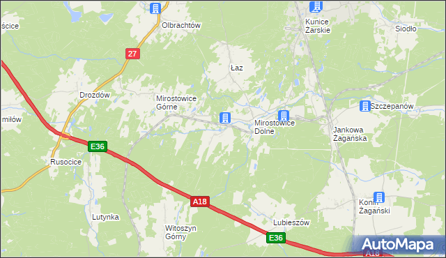 mapa Stawnik, Stawnik na mapie Targeo