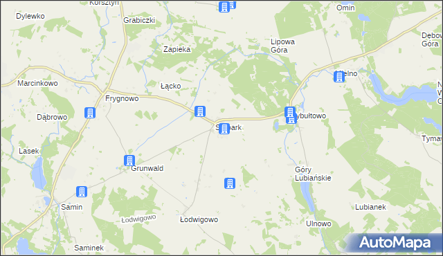 mapa Stębark, Stębark na mapie Targeo