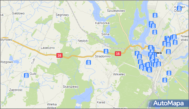 mapa Stradomno, Stradomno na mapie Targeo