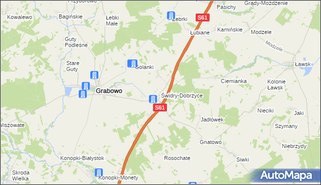 mapa Świdry-Dobrzyce, Świdry-Dobrzyce na mapie Targeo