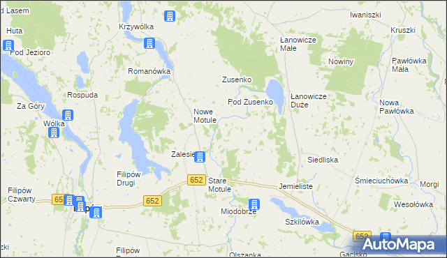 mapa Tabałówka, Tabałówka na mapie Targeo