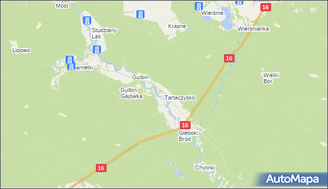 mapa Tartaczysko, Tartaczysko na mapie Targeo