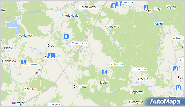 mapa Wałkonowy Dolne, Wałkonowy Dolne na mapie Targeo