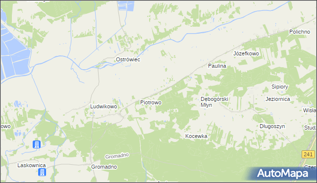 mapa Weronika, Weronika na mapie Targeo