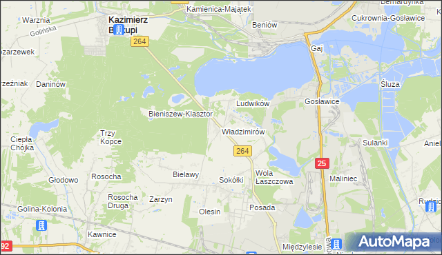 mapa Władzimirów, Władzimirów na mapie Targeo