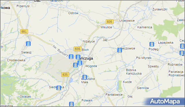 mapa Żuklin, Żuklin na mapie Targeo