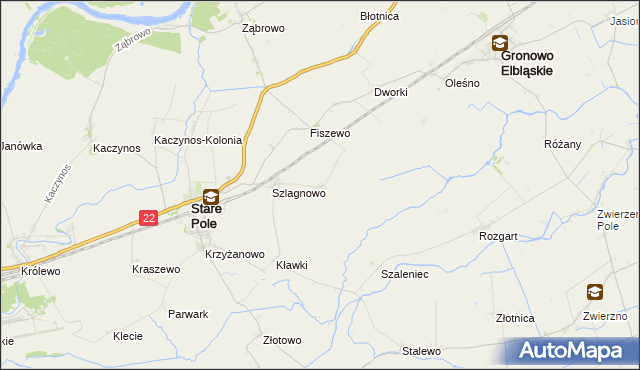 mapa Kikojty, Kikojty na mapie Targeo