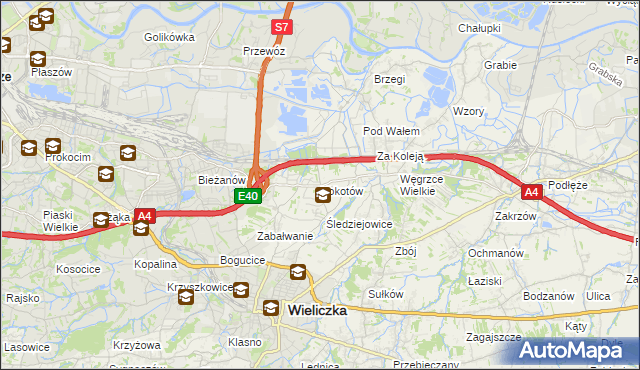 mapa Kokotów, Kokotów na mapie Targeo