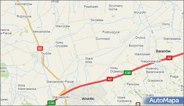 mapa Podoryszew, Podoryszew na mapie Targeo