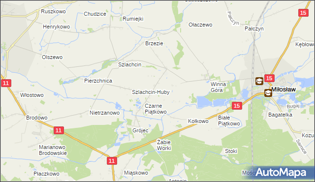 mapa Starkówiec Piątkowski, Starkówiec Piątkowski na mapie Targeo