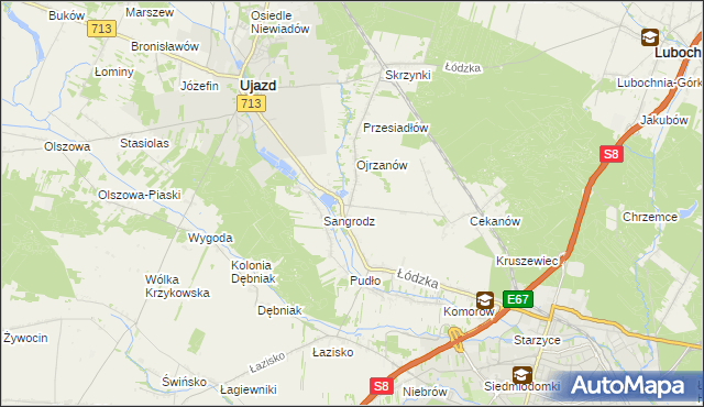 mapa Tobiasze, Tobiasze na mapie Targeo