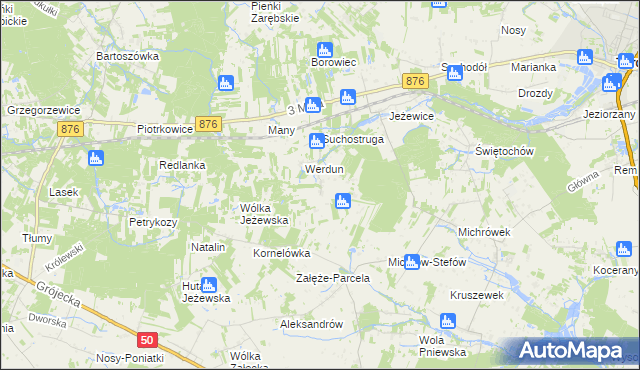 mapa Bystrzanów, Bystrzanów na mapie Targeo