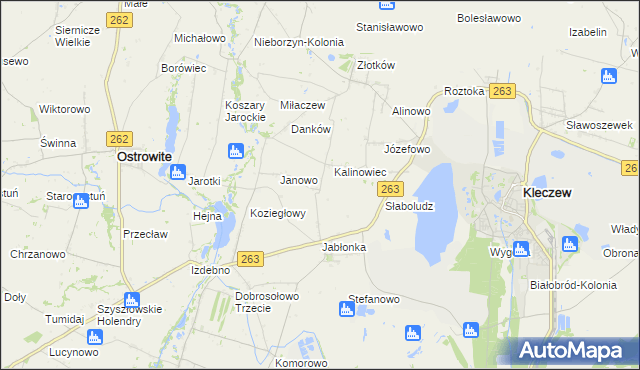 mapa Danków A, Danków A na mapie Targeo