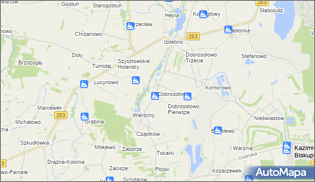 mapa Dobrosołowo, Dobrosołowo na mapie Targeo