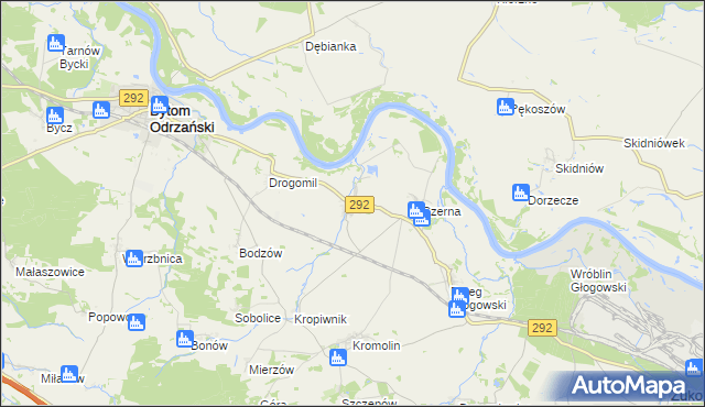 mapa Dobrzejowice, Dobrzejowice na mapie Targeo