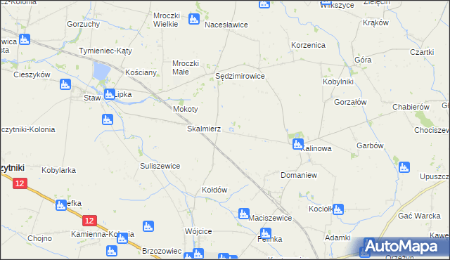 mapa Golków, Golków na mapie Targeo