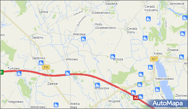 mapa Grodziszczko, Grodziszczko na mapie Targeo