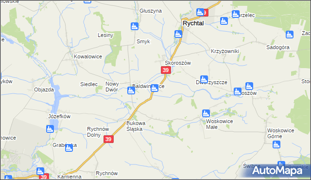 mapa Igłowice gmina Namysłów, Igłowice gmina Namysłów na mapie Targeo