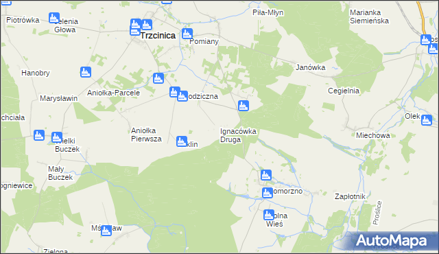 mapa Ignacówka Druga, Ignacówka Druga na mapie Targeo