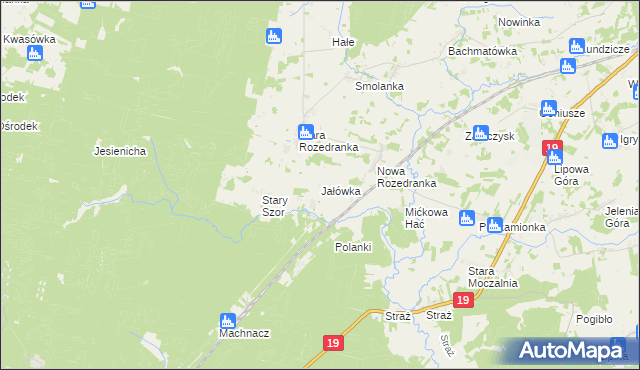 mapa Jałówka gmina Sokółka, Jałówka gmina Sokółka na mapie Targeo