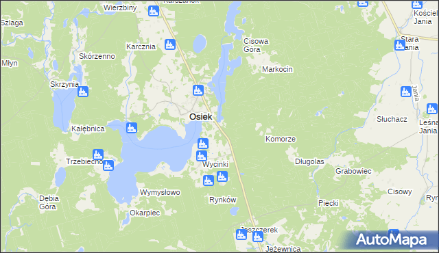 mapa Jaszczerz, Jaszczerz na mapie Targeo