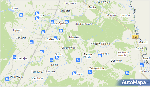 mapa Jazików, Jazików na mapie Targeo
