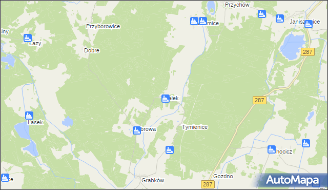 mapa Kałek gmina Lubsko, Kałek gmina Lubsko na mapie Targeo