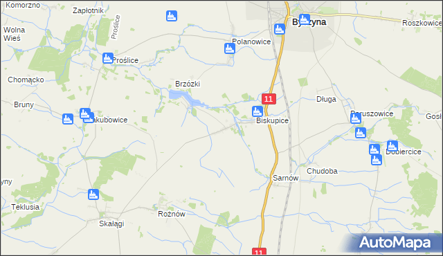 mapa Kochłowice, Kochłowice na mapie Targeo