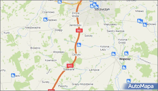 mapa Koniecki Małe, Koniecki Małe na mapie Targeo