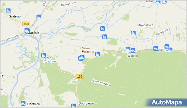 mapa Ludzisławice, Ludzisławice na mapie Targeo