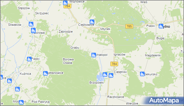 mapa Michałopol, Michałopol na mapie Targeo