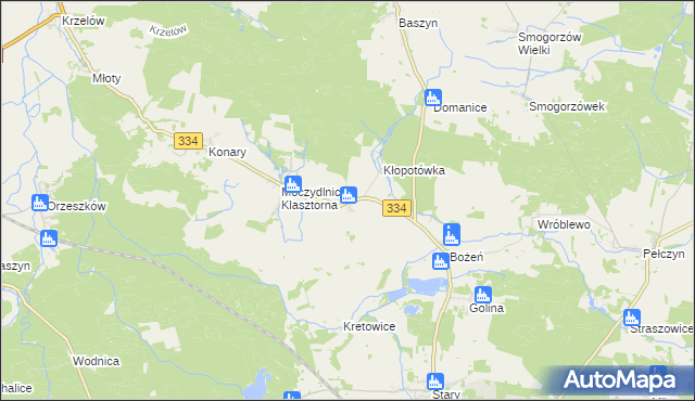 mapa Moczydlnica Dworska, Moczydlnica Dworska na mapie Targeo