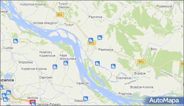 mapa Piotrowice gmina Stężyca, Piotrowice gmina Stężyca na mapie Targeo