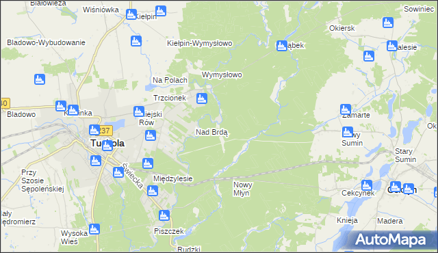 mapa Plaskosz, Plaskosz na mapie Targeo