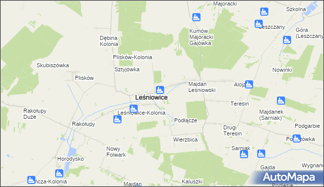 mapa Politówka, Politówka na mapie Targeo