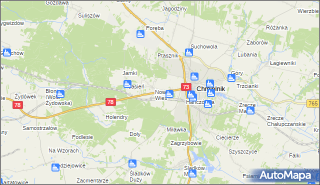 mapa Przededworze, Przededworze na mapie Targeo