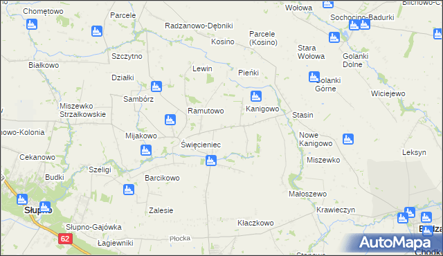 mapa Ramutówko, Ramutówko na mapie Targeo